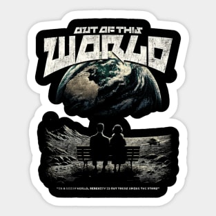 Out Of This rld Sticker